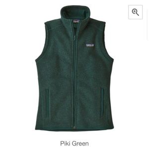 ISO Patagonia better sweater vest piki green XS